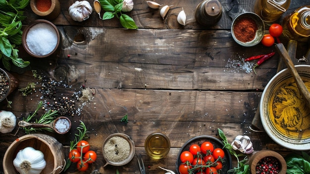 Składniki i przyprawy